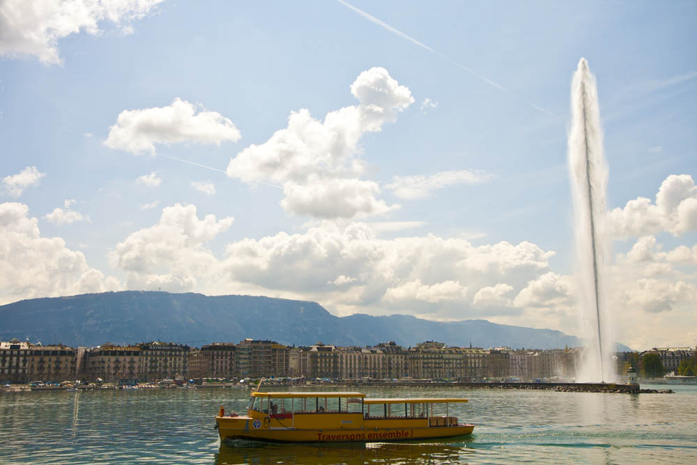 El lago Leman es navegable