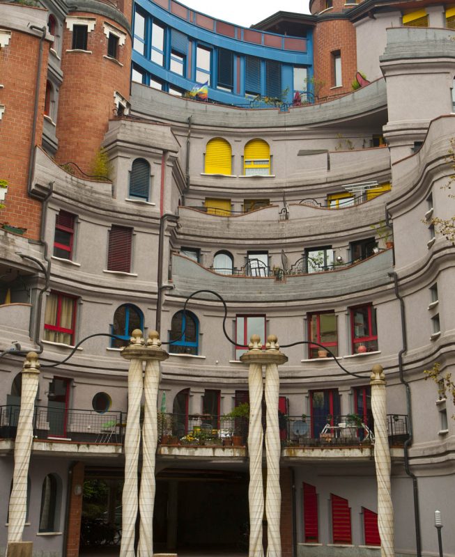 Barrio de los Pitufos en Ginebra