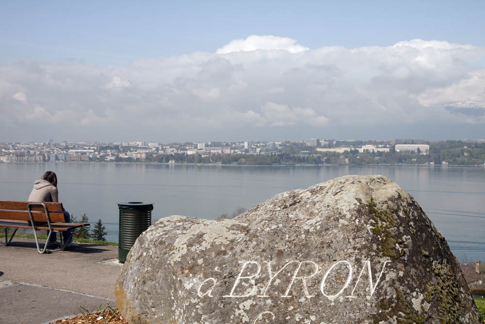 Mirador de Lord Byron en Ginebra