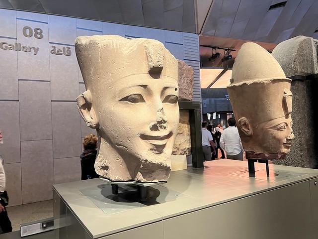 Interior del Gran Museo Egipcio (GEM)