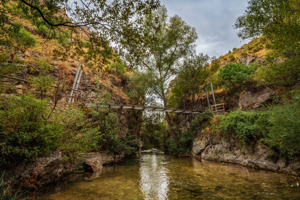 Cerrada del río Castril, en la sierra de Castril (Granada). Por M. Perfectti