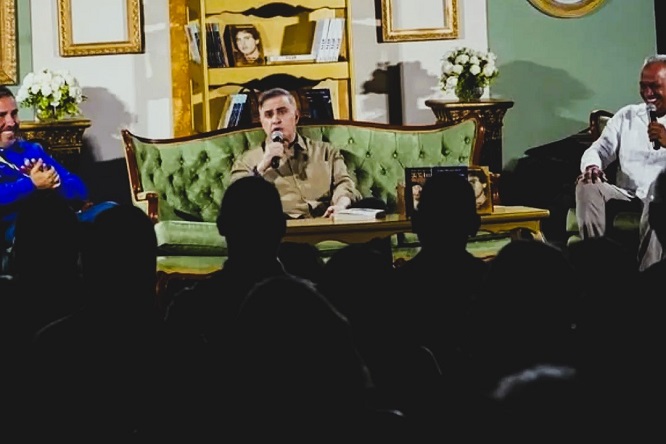 Tarek William Saab presentó sus aclamados poemarios en la FILVEN de Anzoátegui - FOTO