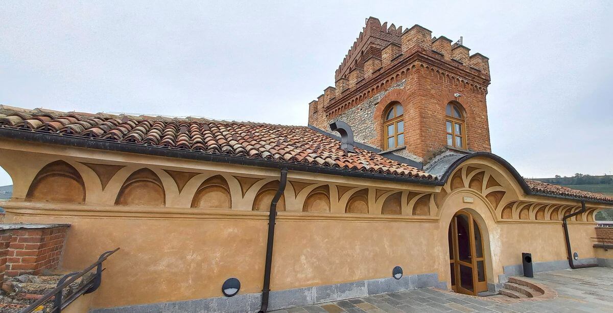 Terraza del Castillo de Barolo