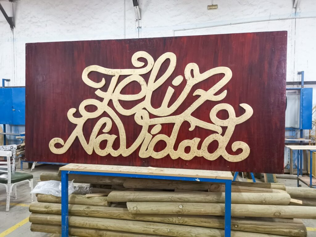 Navidad sostenible de Morón de la Frontera. Cortesía del Ayuntamiento.