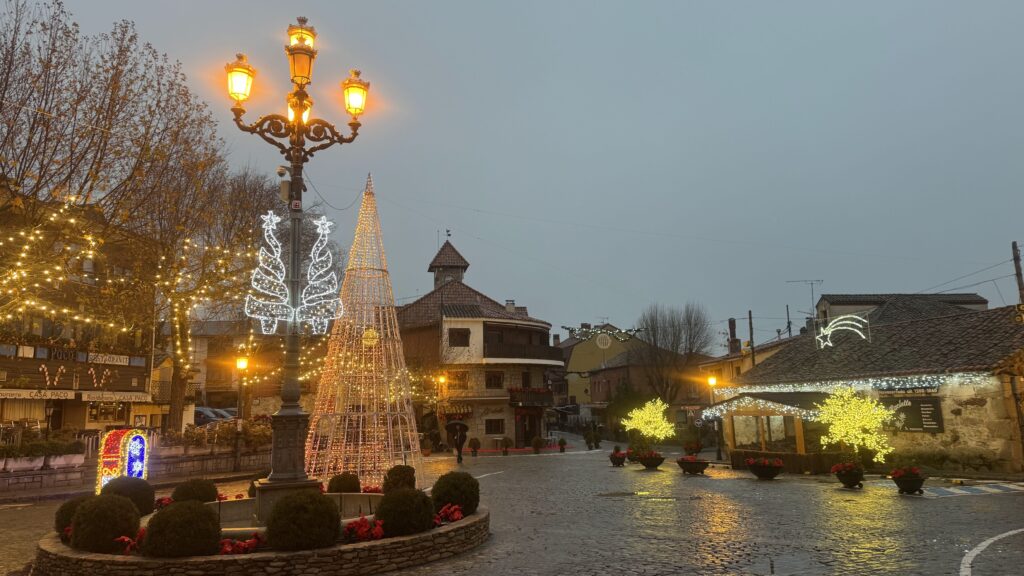 Navacerrada en Navidad. Cortesía del Ayuntamiento de Navacerrada.
