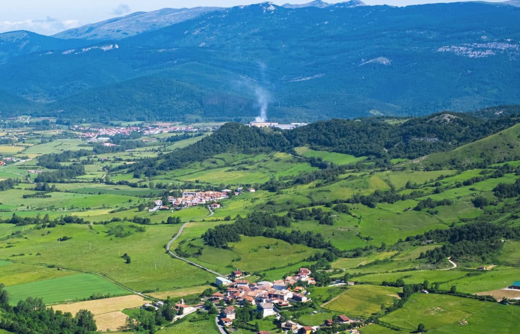 Valle de Sakana, en Navarra