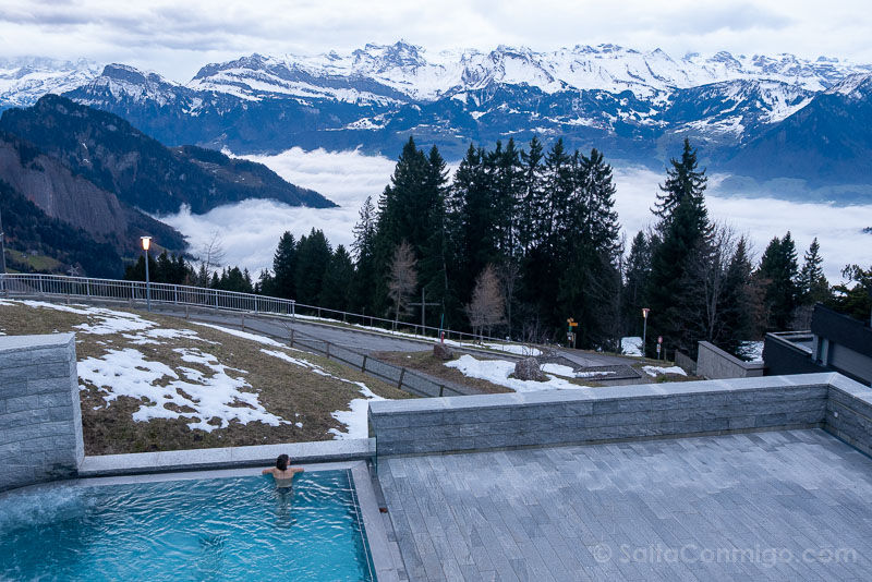 Monte Rigi Hotel Rigi Kaltbad Piscina Caliente Alpes