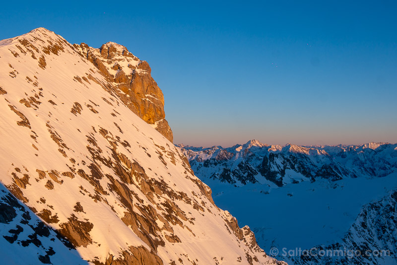 Monte Titlis Atardecer