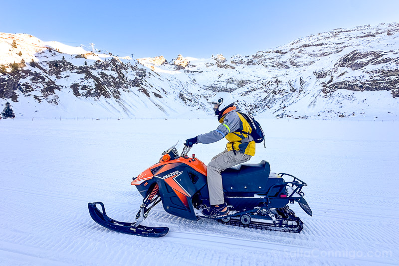 Monte Titlis SnowXpark Moto Nieve