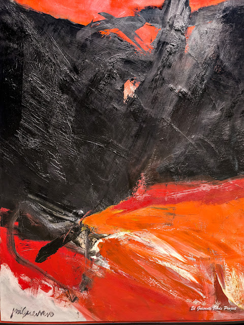 Guerrero "Rojo Sombrío" (detalle) - Museo Arte Abstracto Español, Cuenca, por El Guisante Verde Project
