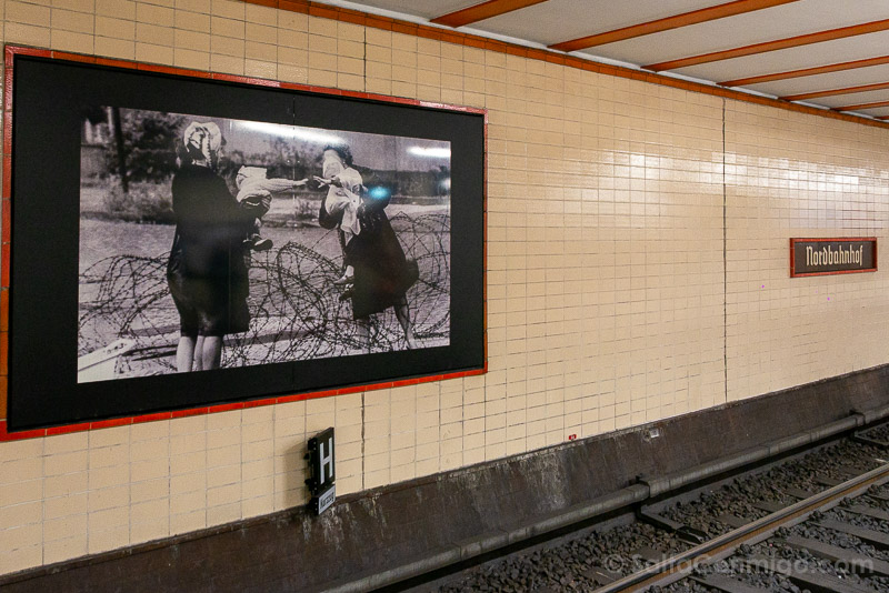 Muro de Berlin Estacion Fantasma Nordbahnhof