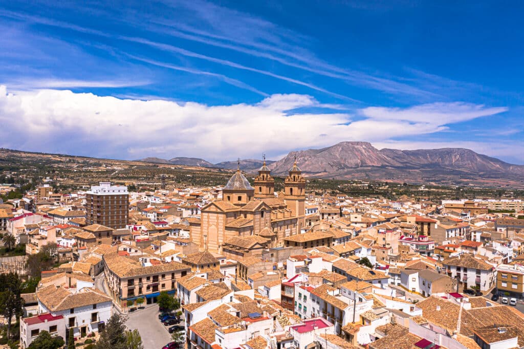 El pueblo Vélez-Rubio, en Almería. Por iAmTasweer