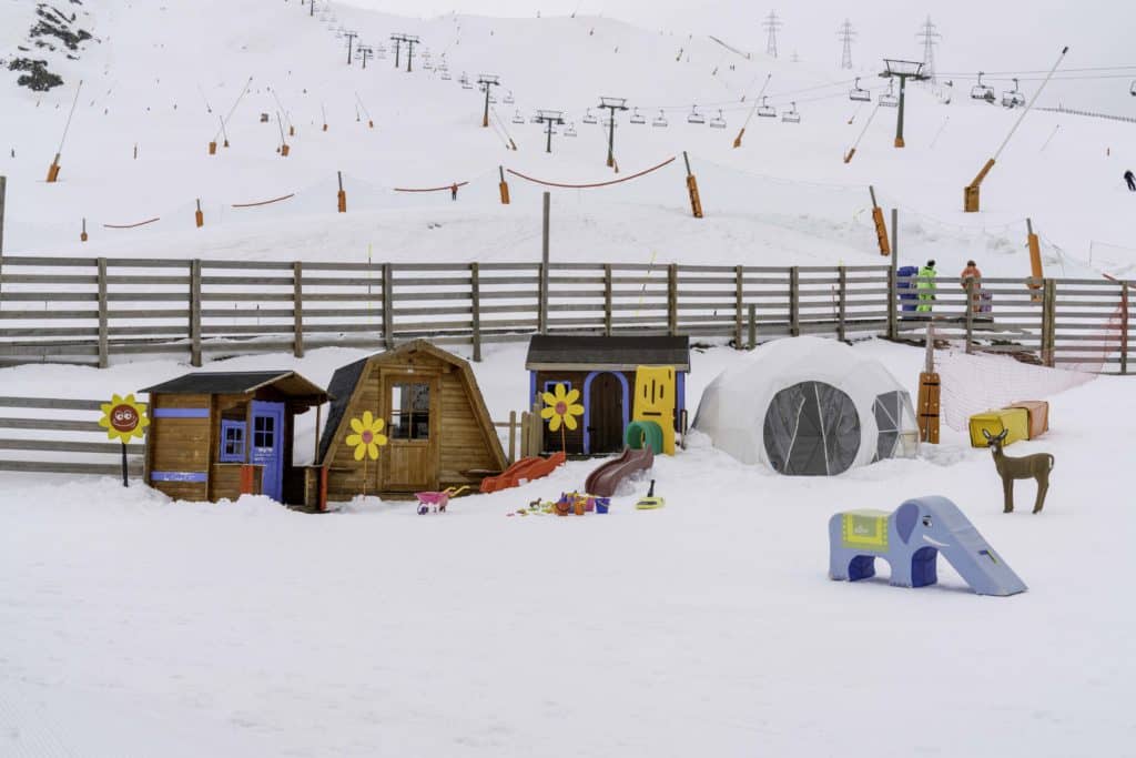 Parque infantil en baqueira beret
