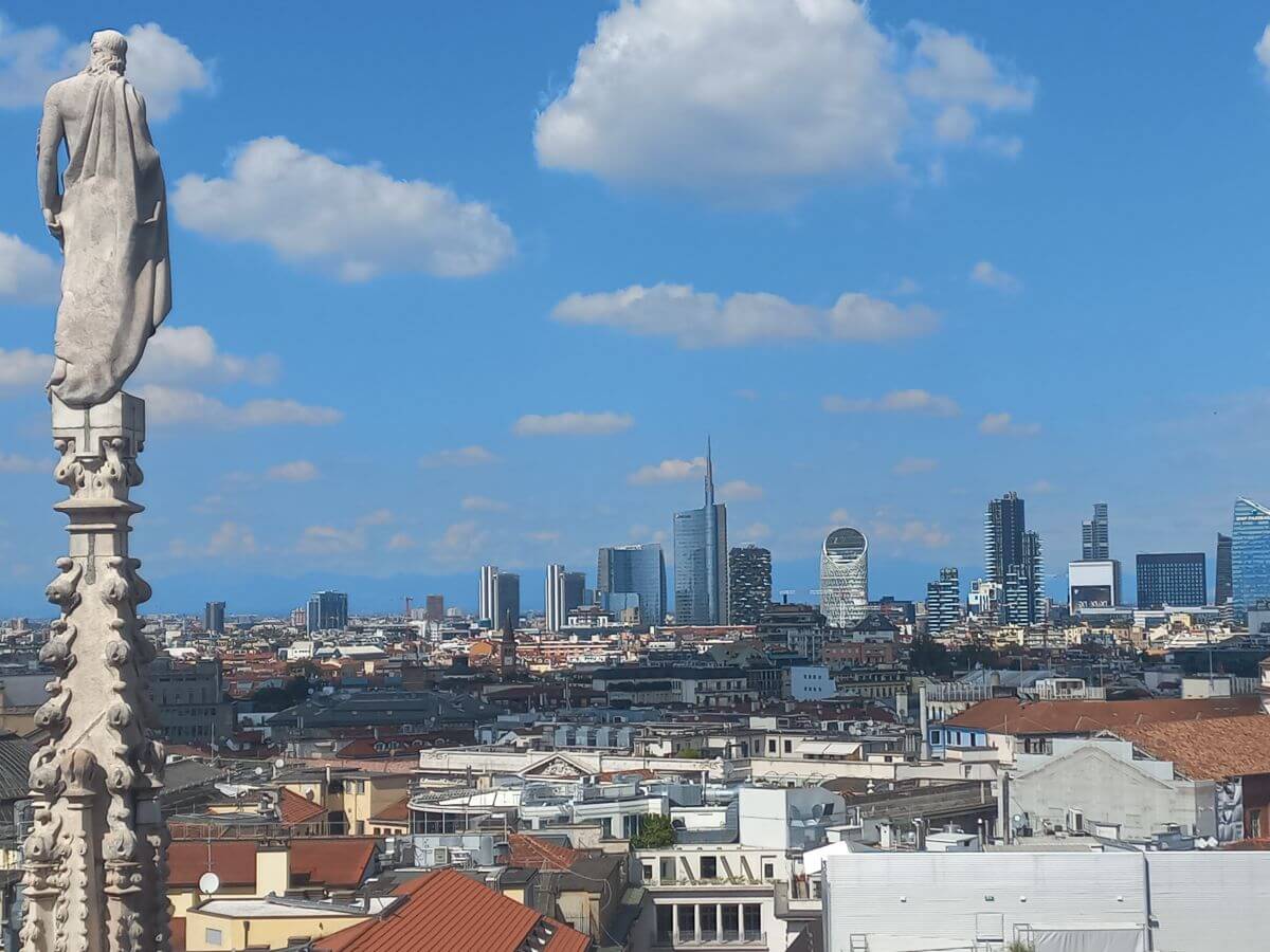 Terrazas del Duomo de Milán