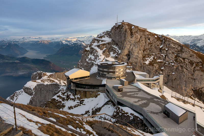 Monte Pilatus Suiza Estacion Pilatus Kulm