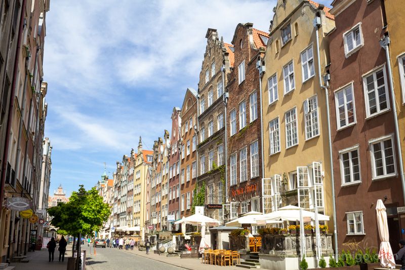 Que Ver en Polonia Gdansk Calle