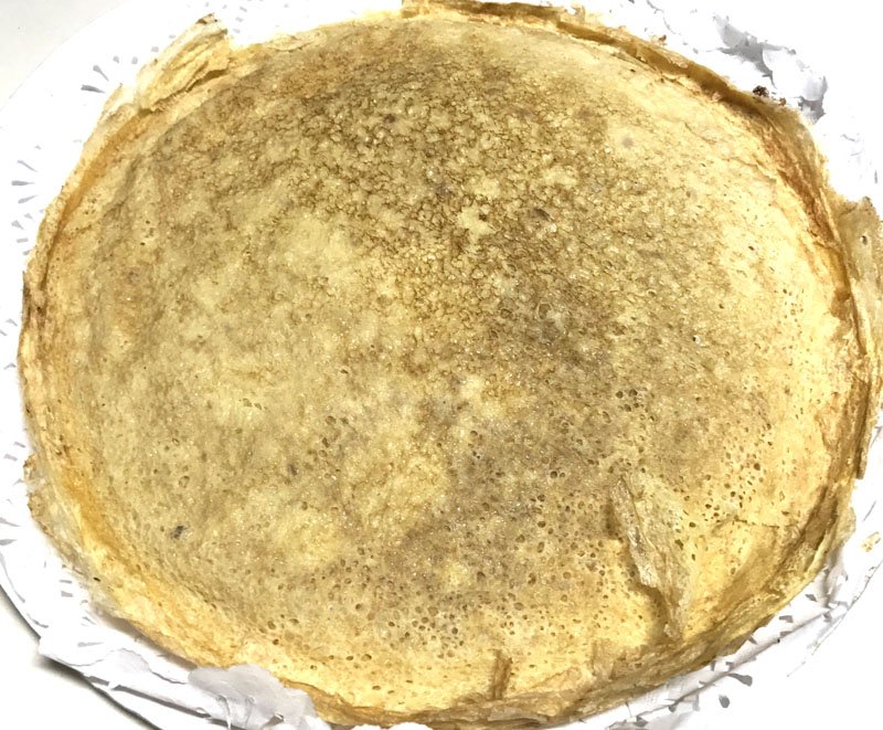 Las filloas son típicas del entroido en toda Galicia