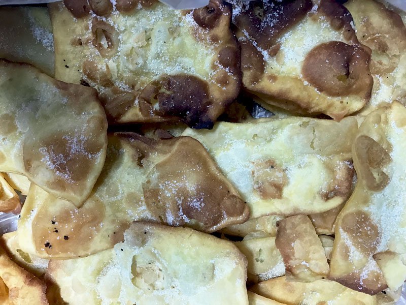 Las orejas, otro postre típico en en carnaval de Galicia