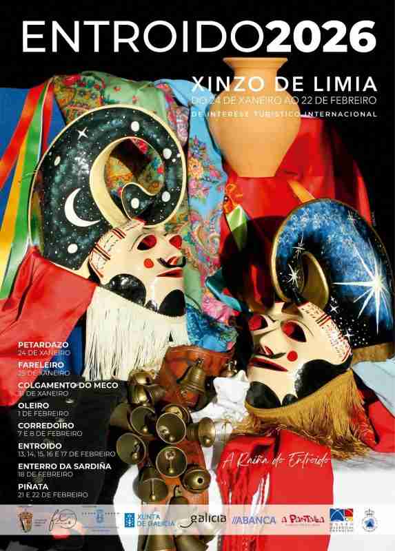 Cartel carnaval Xinzo Limia 2026