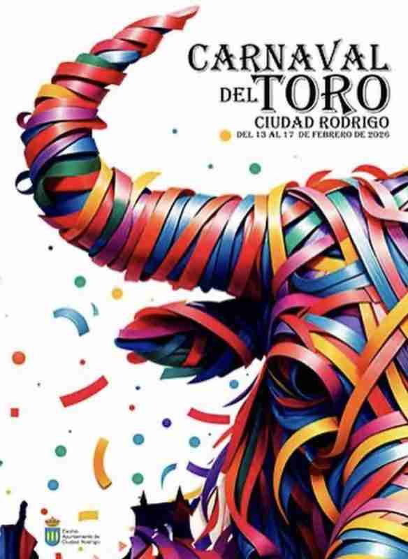 cartel carnaval toro Ciudad Rodrigo 2026