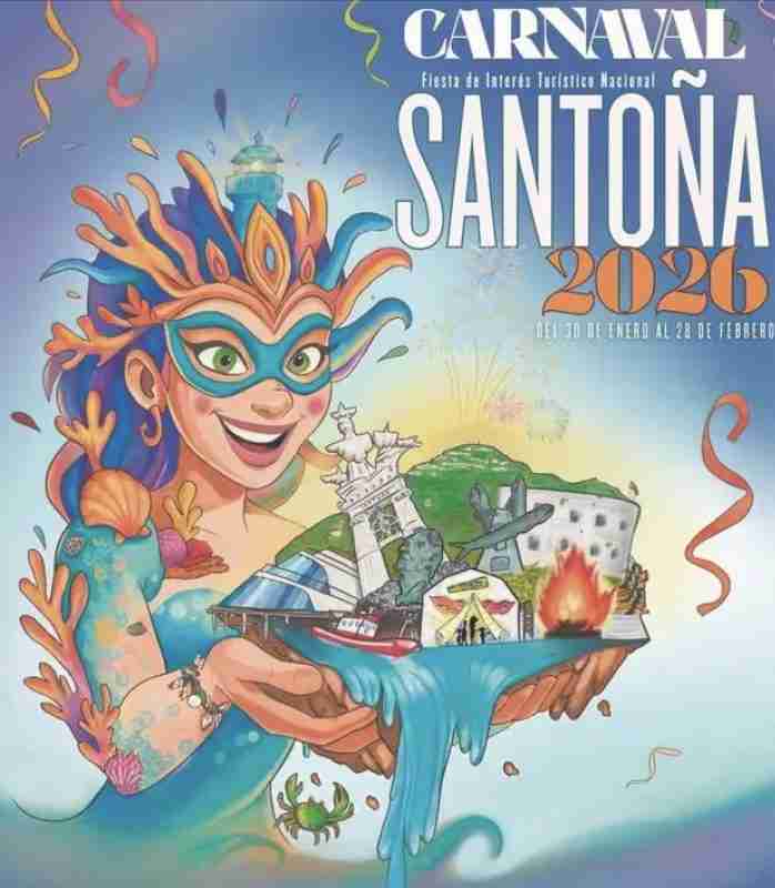 Cartel Carnaval Santoña 2026