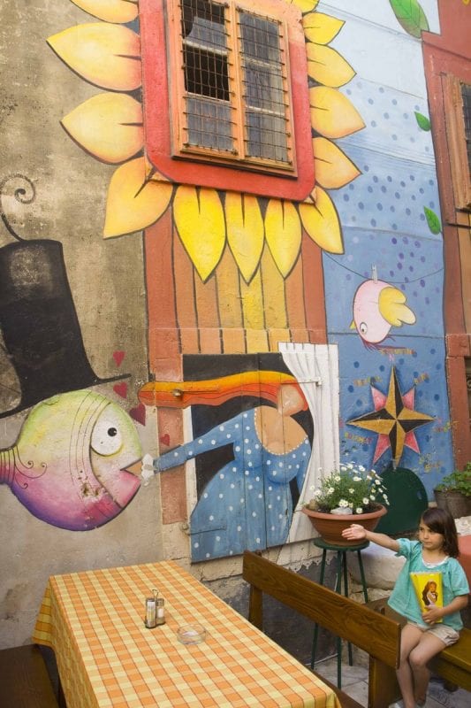 Zadar está lena de rincones coloristas