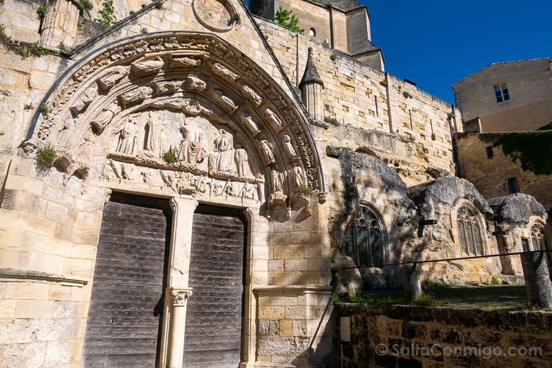 Que Hacer en Saint-Emilion Iglesia Monolitica Fachada