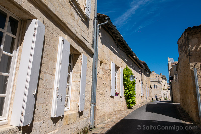 Que Hacer en Saint-Emilion Callejuela