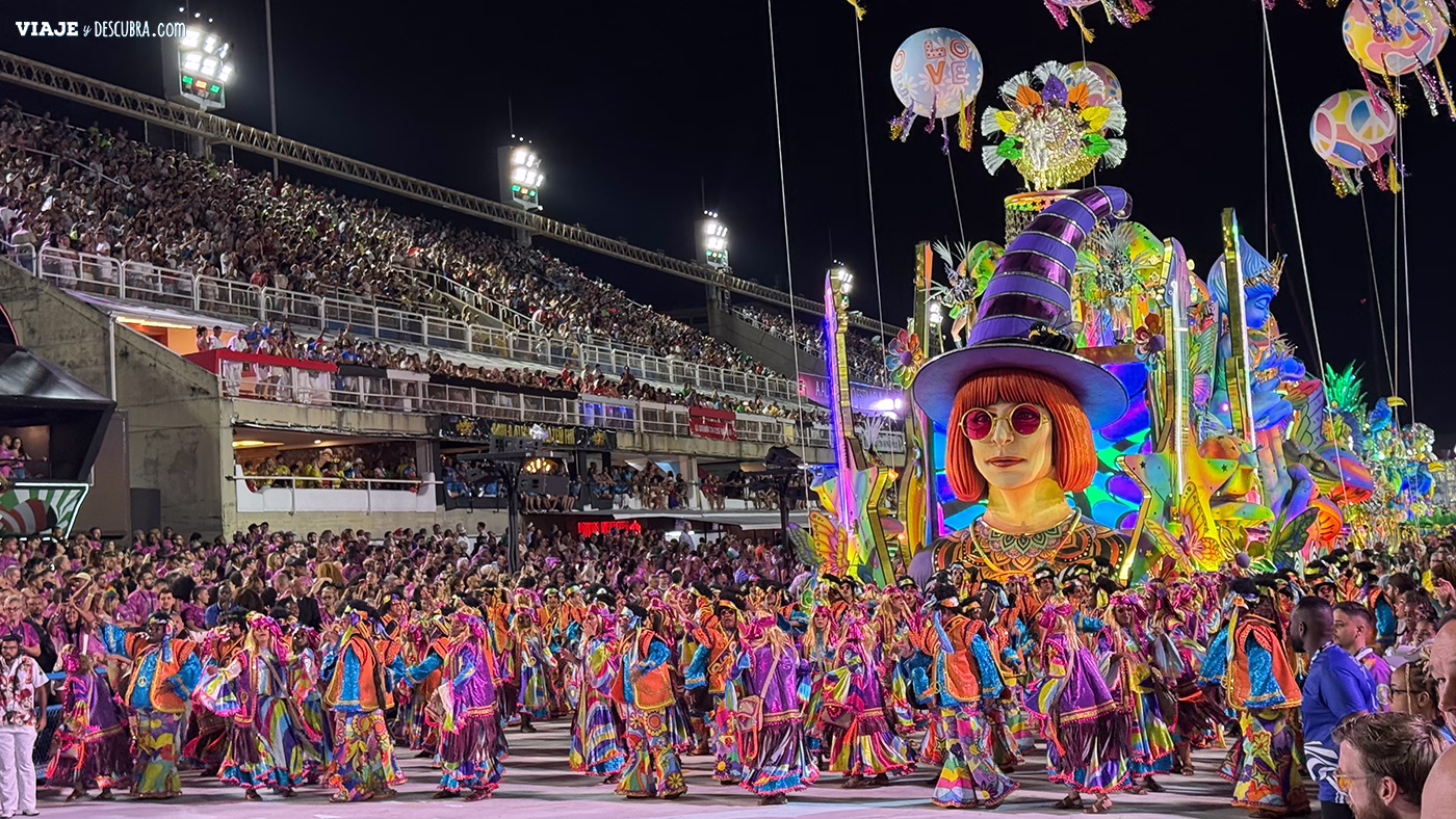 Sambodromo Marques da Sapucai, carnaval Rio de Janeiro,Brasil