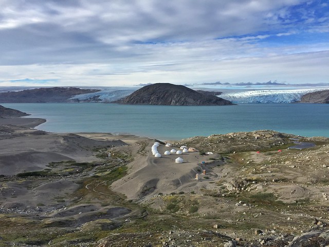 Campamento Fletanes en Qaleraliq (Tierras Polares en Groenlandia)