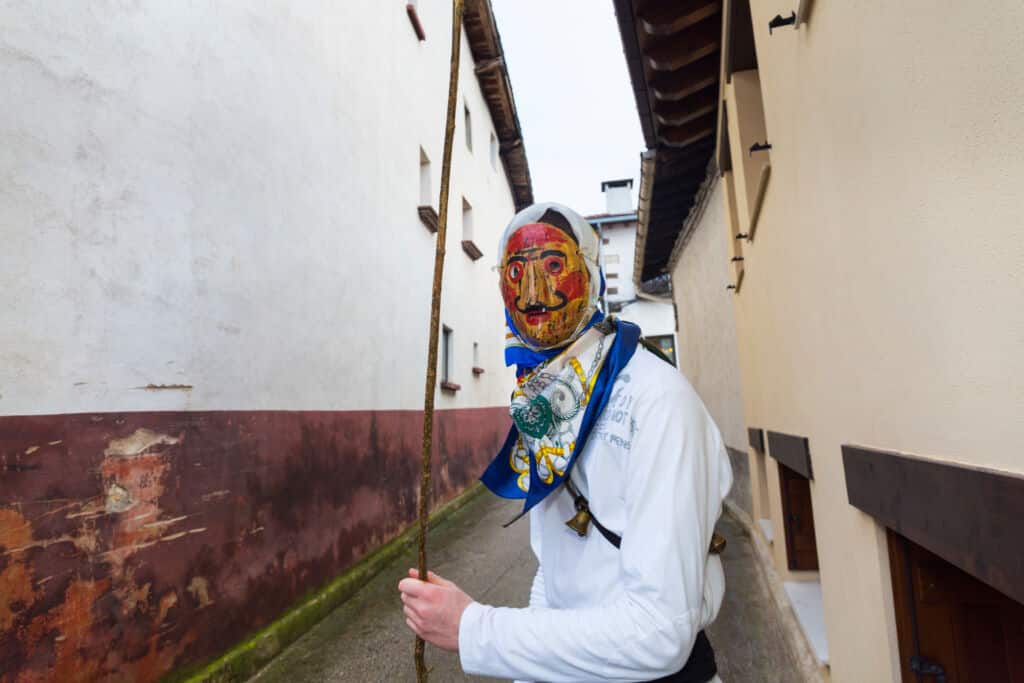 "Mamuxarro" en el Carnaval de Unanu (Navarra). Por JUAN CARLOS MUNOZ