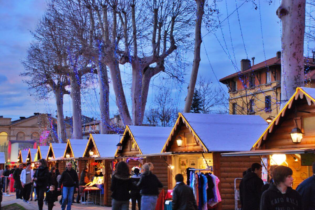 El mercadillo de Navidad de Carcassonne