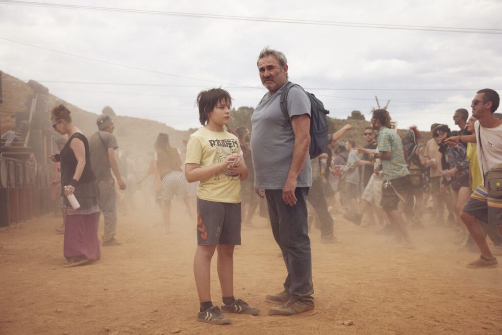Escena de Sirat. Cortesía de Movistar (© Quim Vives)