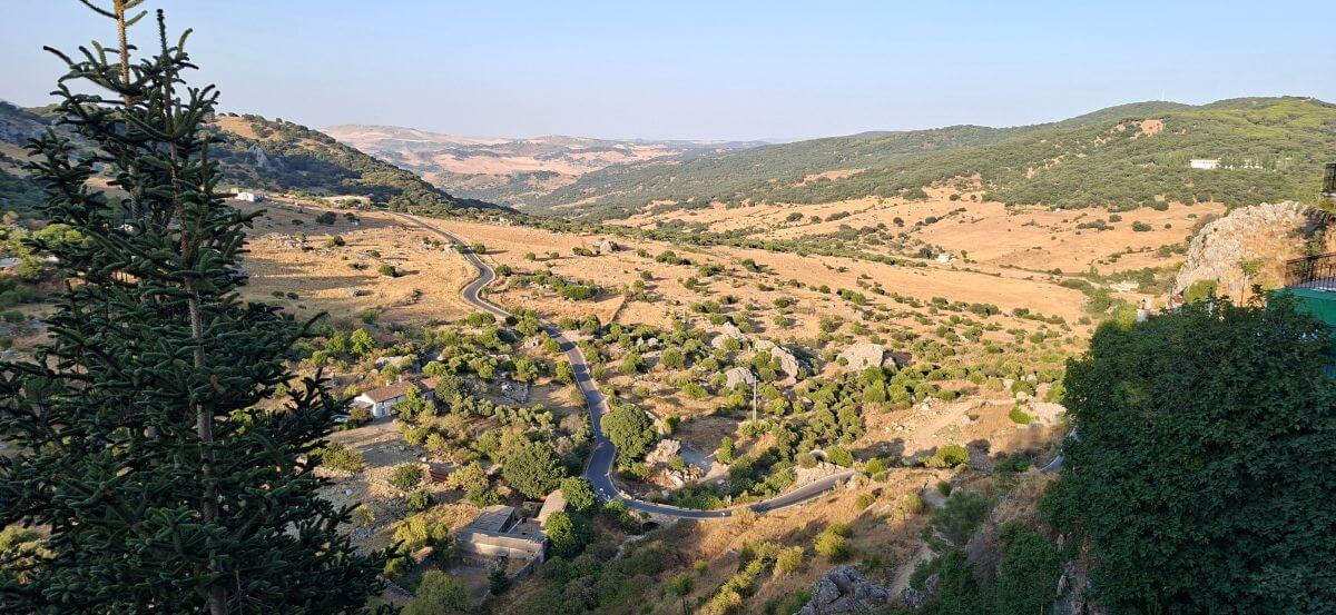 Vistas de la Sierra de Grazalema