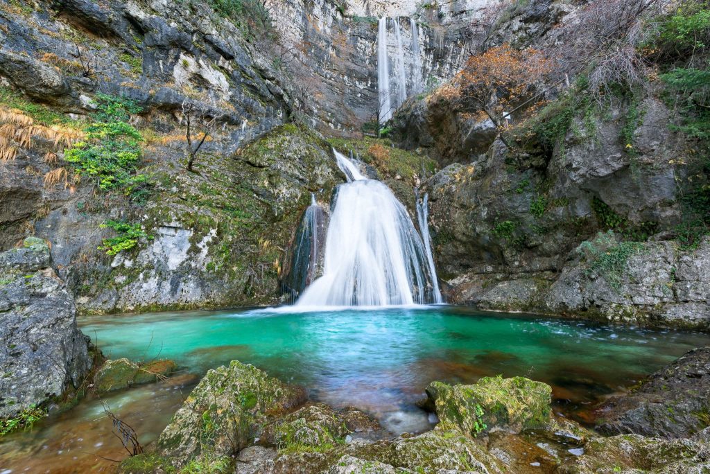 Nacimiento del río Mundo, en Albacete.