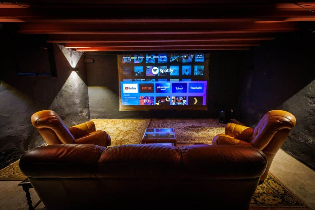 Casas rurales con sala de cine: Masia del Carlos (Lleida).