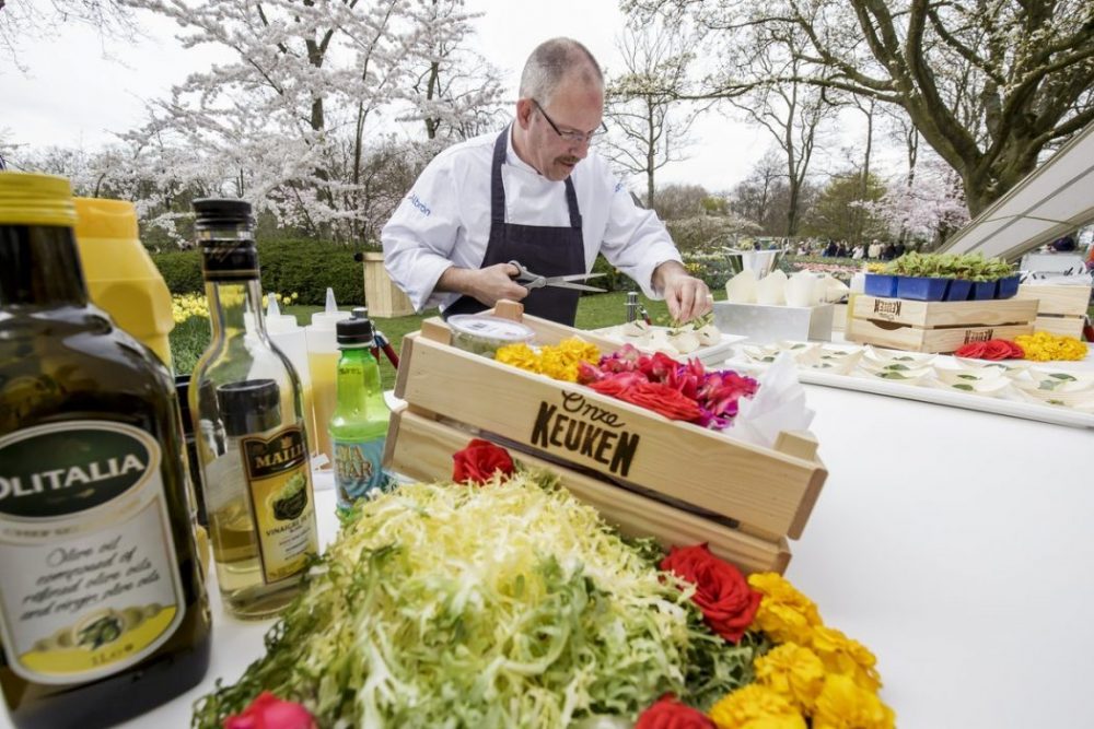 Keukenhof es un punto de ecnuentro para profesionales de las flores