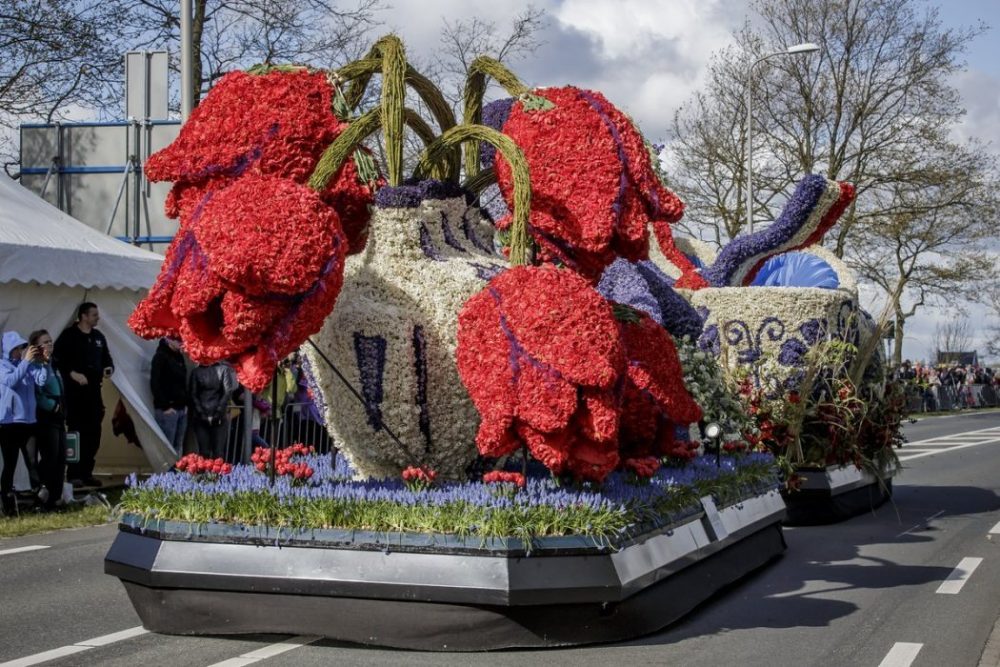 La importancia de los tulipanes se ve por todo Keukenhof