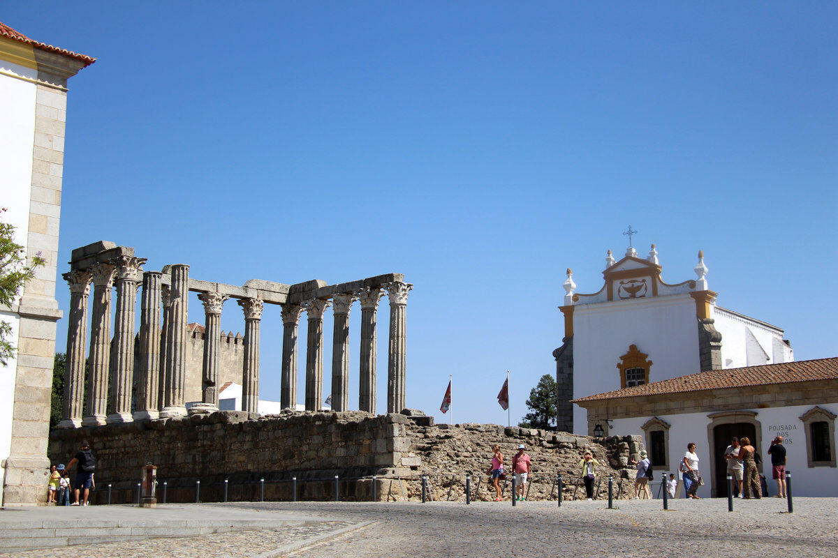 templo romano Evora