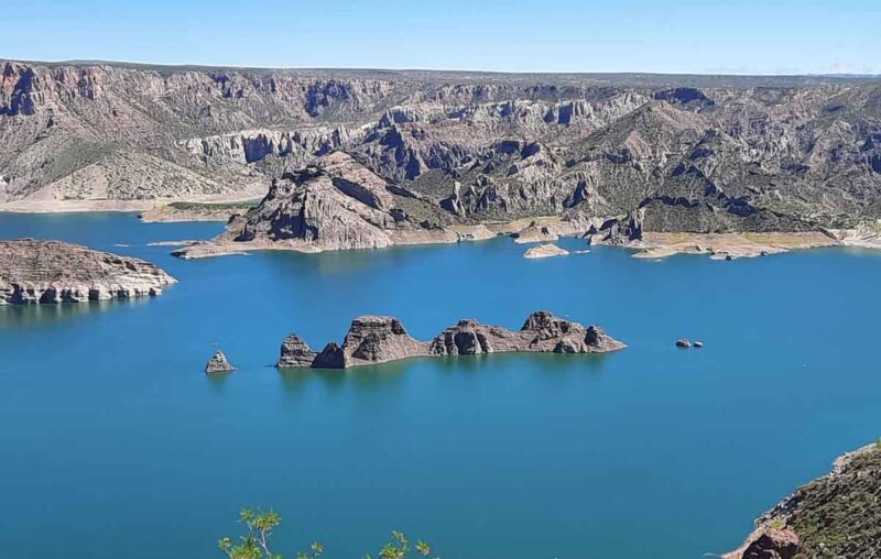 Foto del impresionante Cañón de Atuel en la provincia de Mendoza