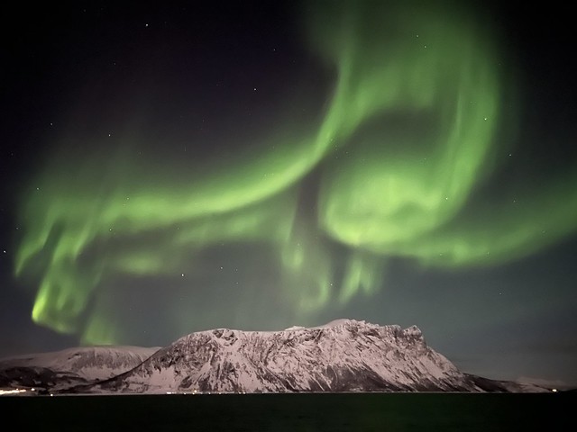 Auroras boreales en Noruega