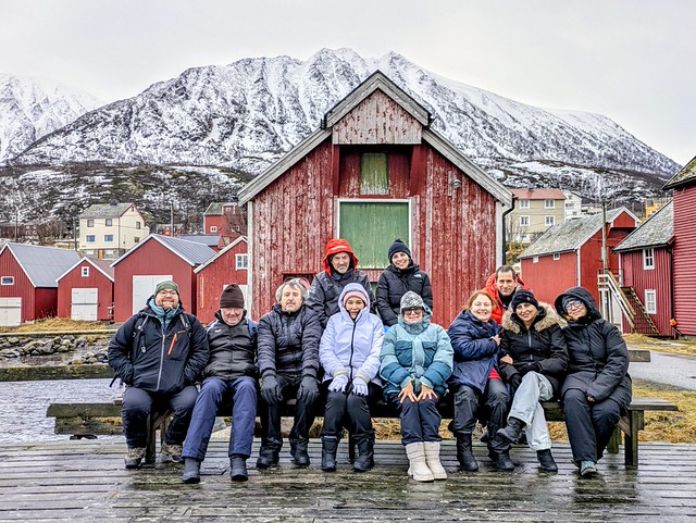 Equipo en Grotavaer (Grytoya, Noruega)
