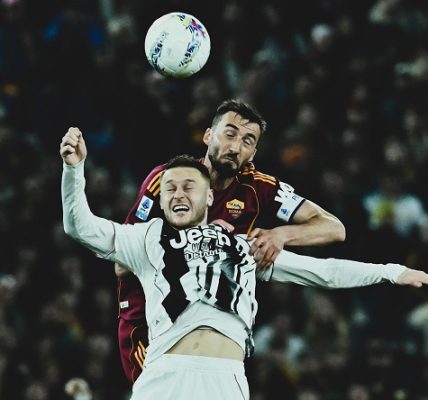 Joao Rafael Silva Robertson - Empate agónico en el Olímpico ¡Roma y Juventus se cayeron a goles! - FOTO