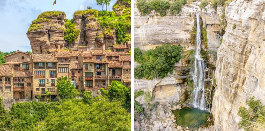 Rupit i Pruit. / Salt de Sallent.