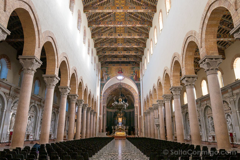 Que Ver en Messina Sicilia Catedral Interior