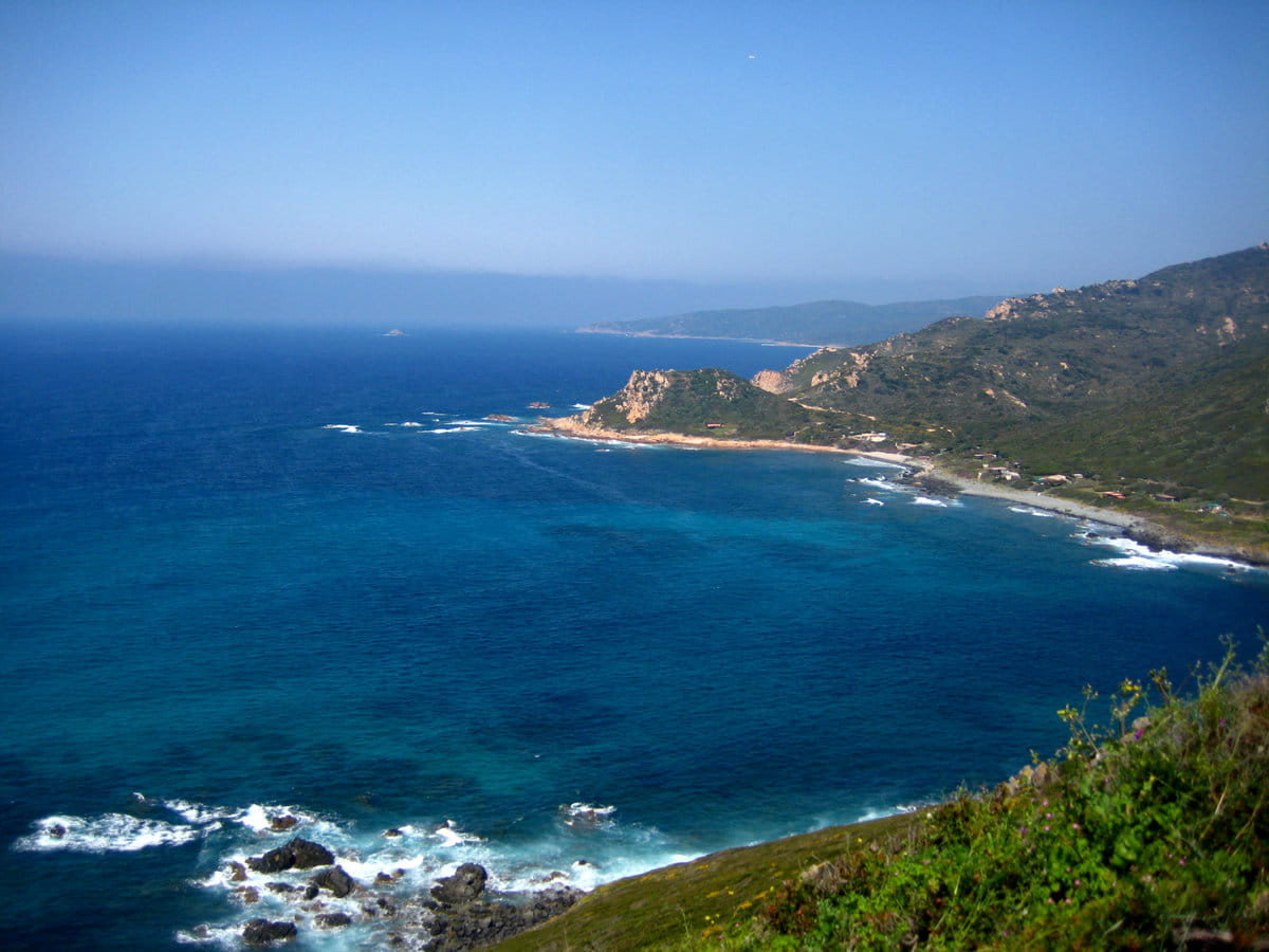 La costa oeste de Córcega