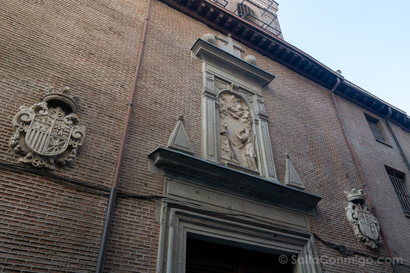 Monasterio de San Placido Madrid Fachada Escudos
