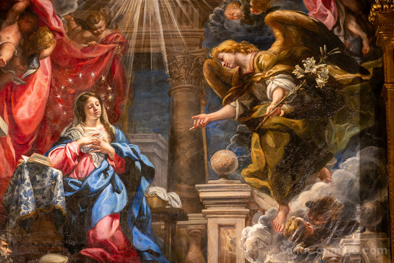 Monasterio de San Placido Madrid Anunciacion Adoracion Claudio Coello