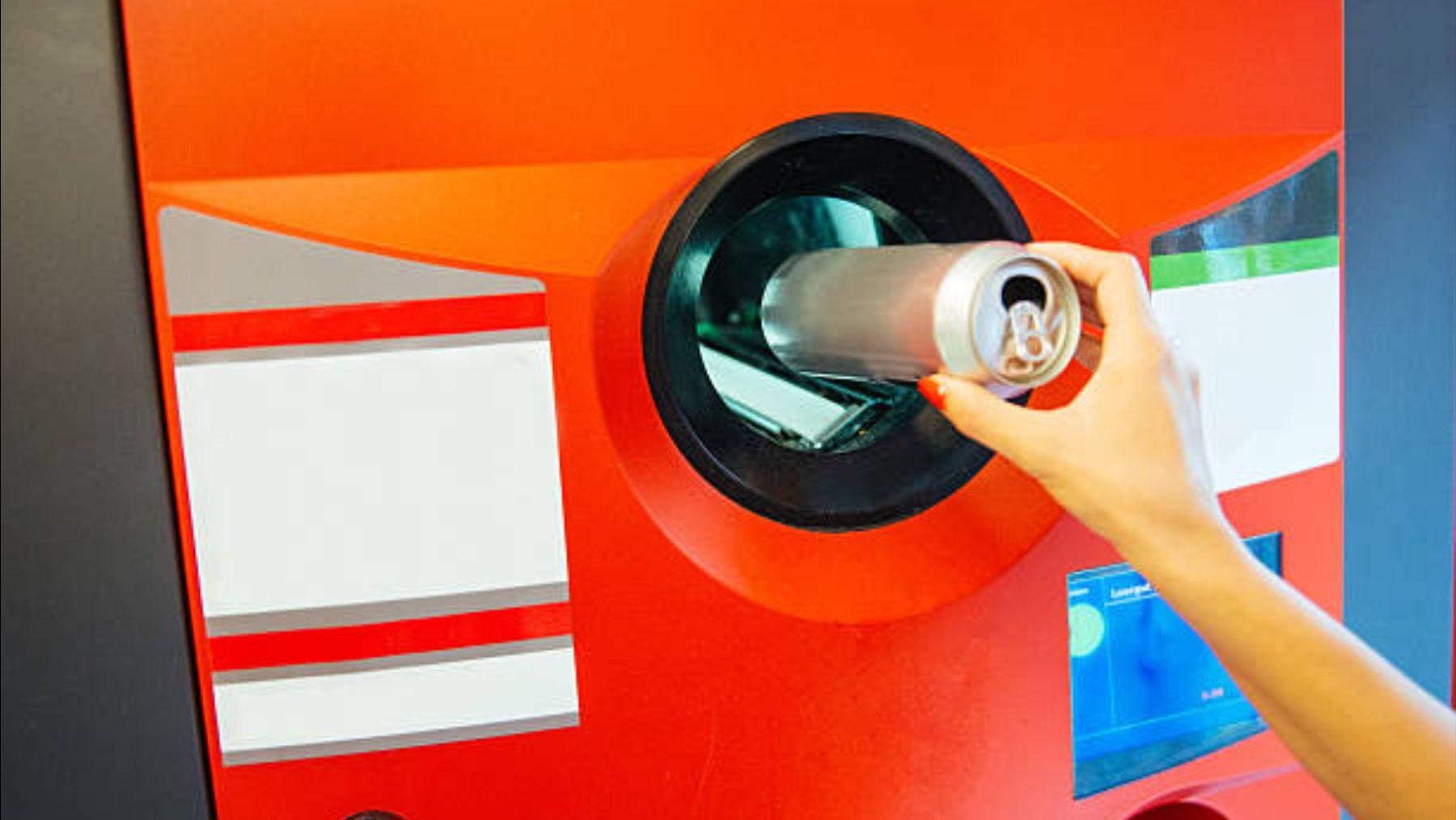 sistema de depósito de envases en supermercados