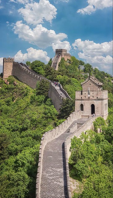 Detalle de la Gran Muralla China